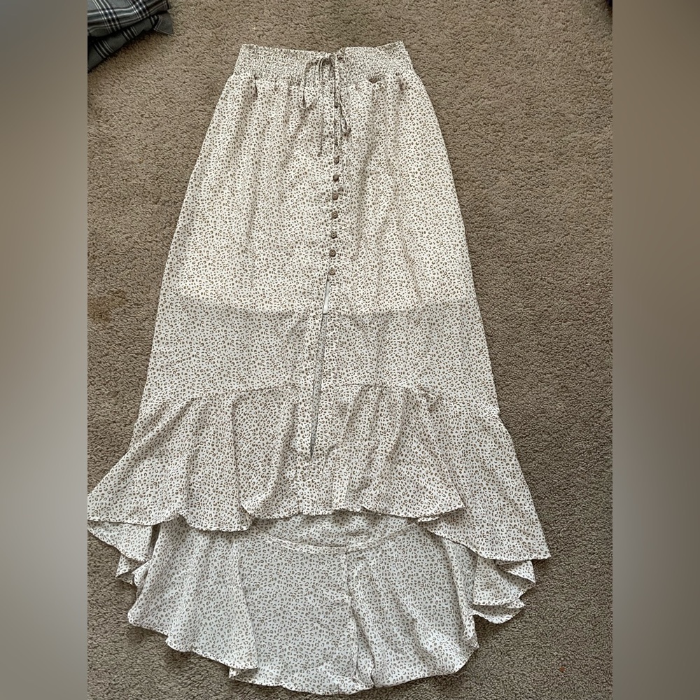 Western style maxi skirt